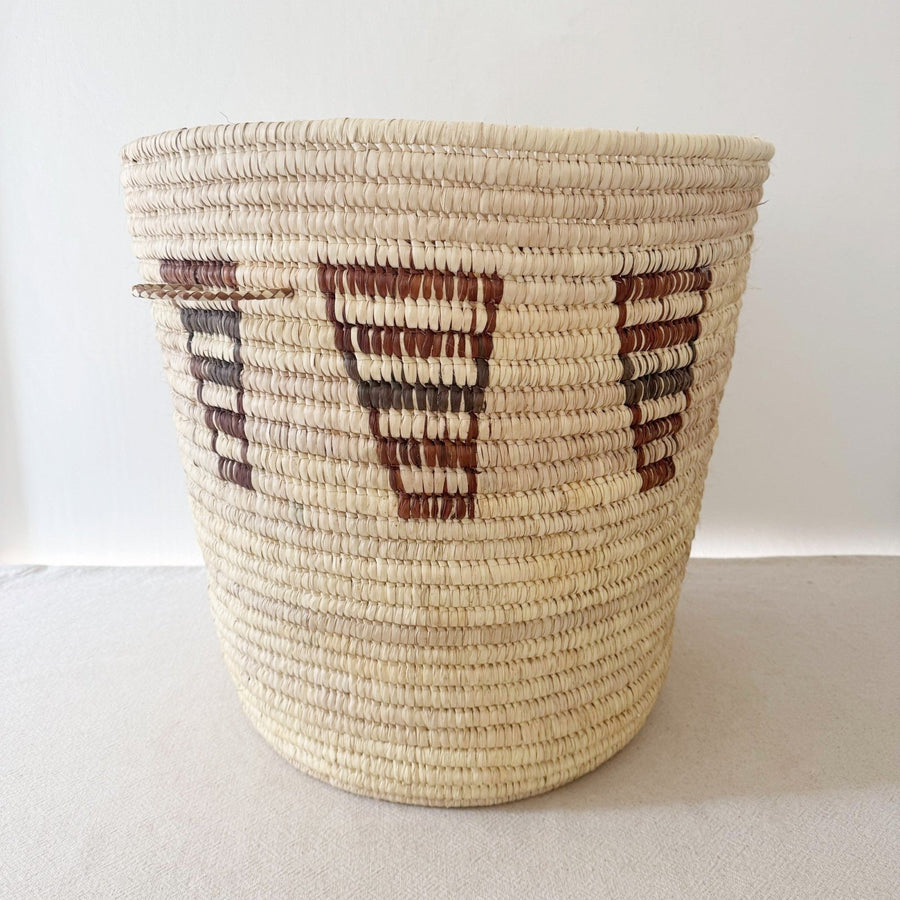 23" Turkana Palm Storage Basket: Parallel