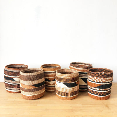 Storage Plant Baskets: Fine Weave (Assorted)