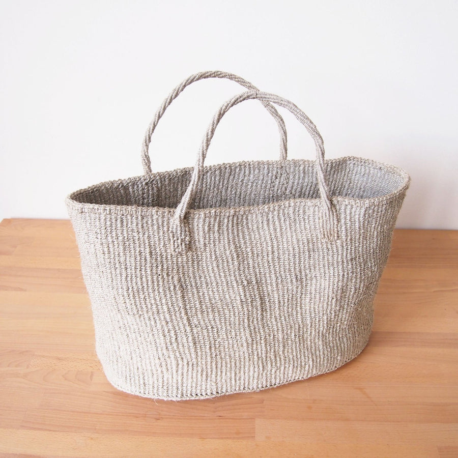 XL Sisal Tote: Cliffs - Amsha
