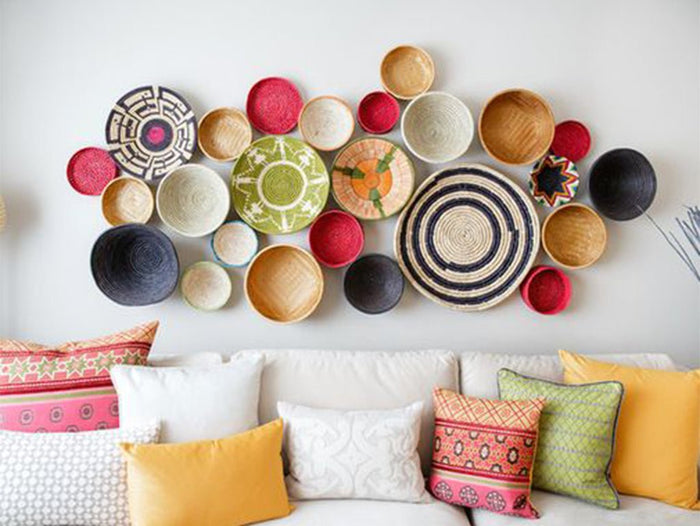 How to Create a Wall Basket Mural - Amsha