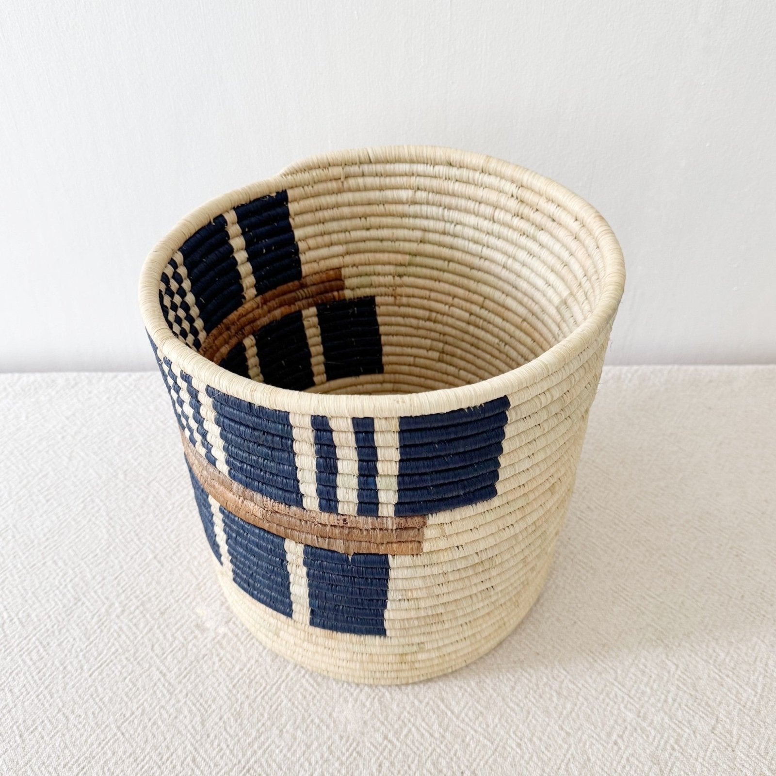 10" Storage Plant Basket: Bamba - Amsha