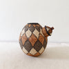 11.5" Lidded Zulu Basket B006 - Amsha
