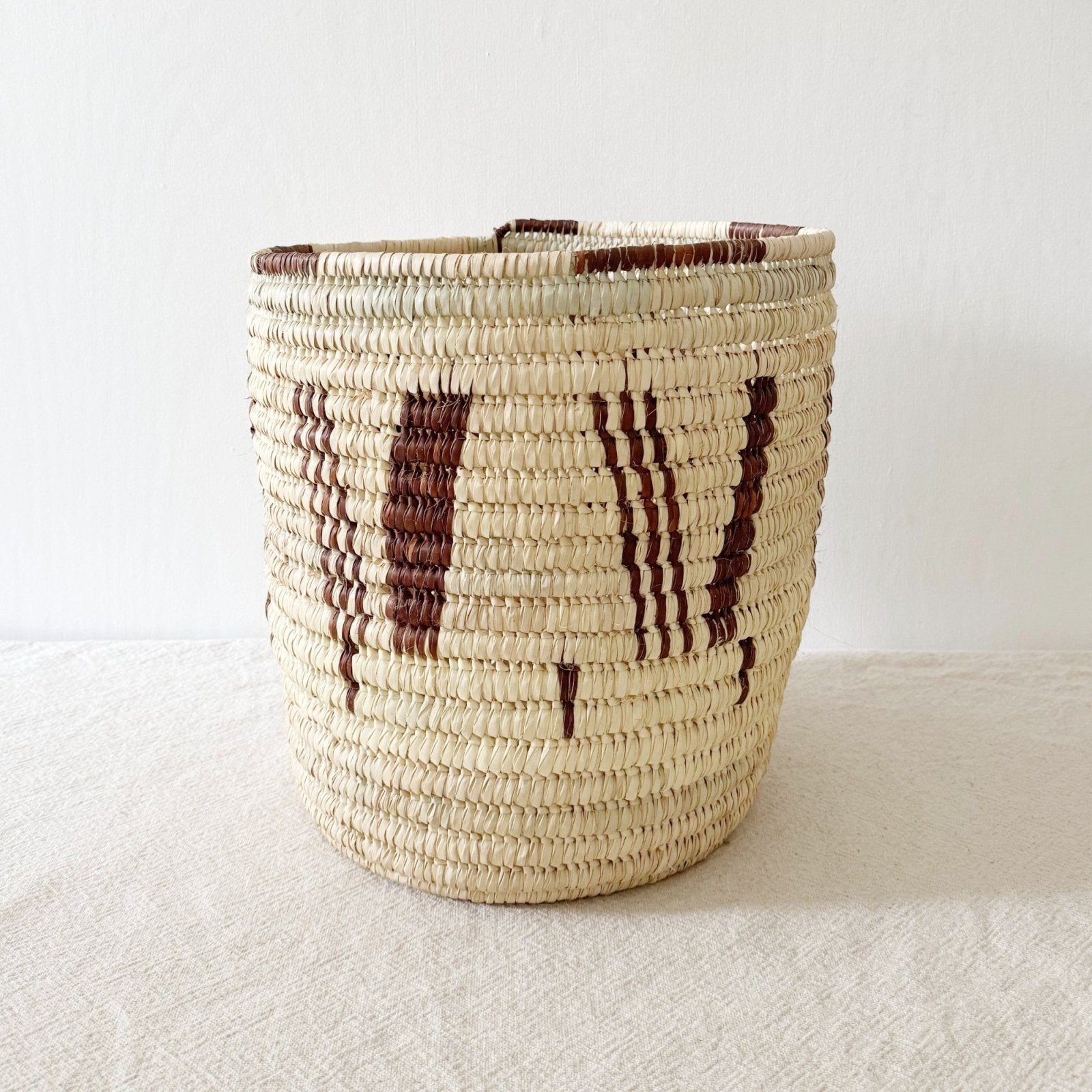 14.5" Turkana Palm Storage Basket #119 - Amsha