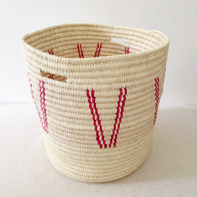 19" Turkana Palm Storage Basket #306 - Amsha