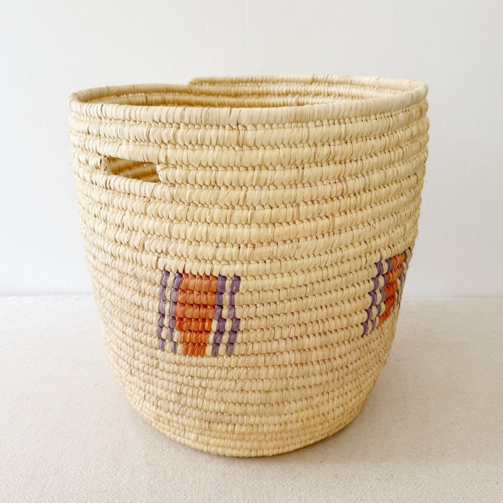 19.5" Turkana Palm Storage Basket - Amsha