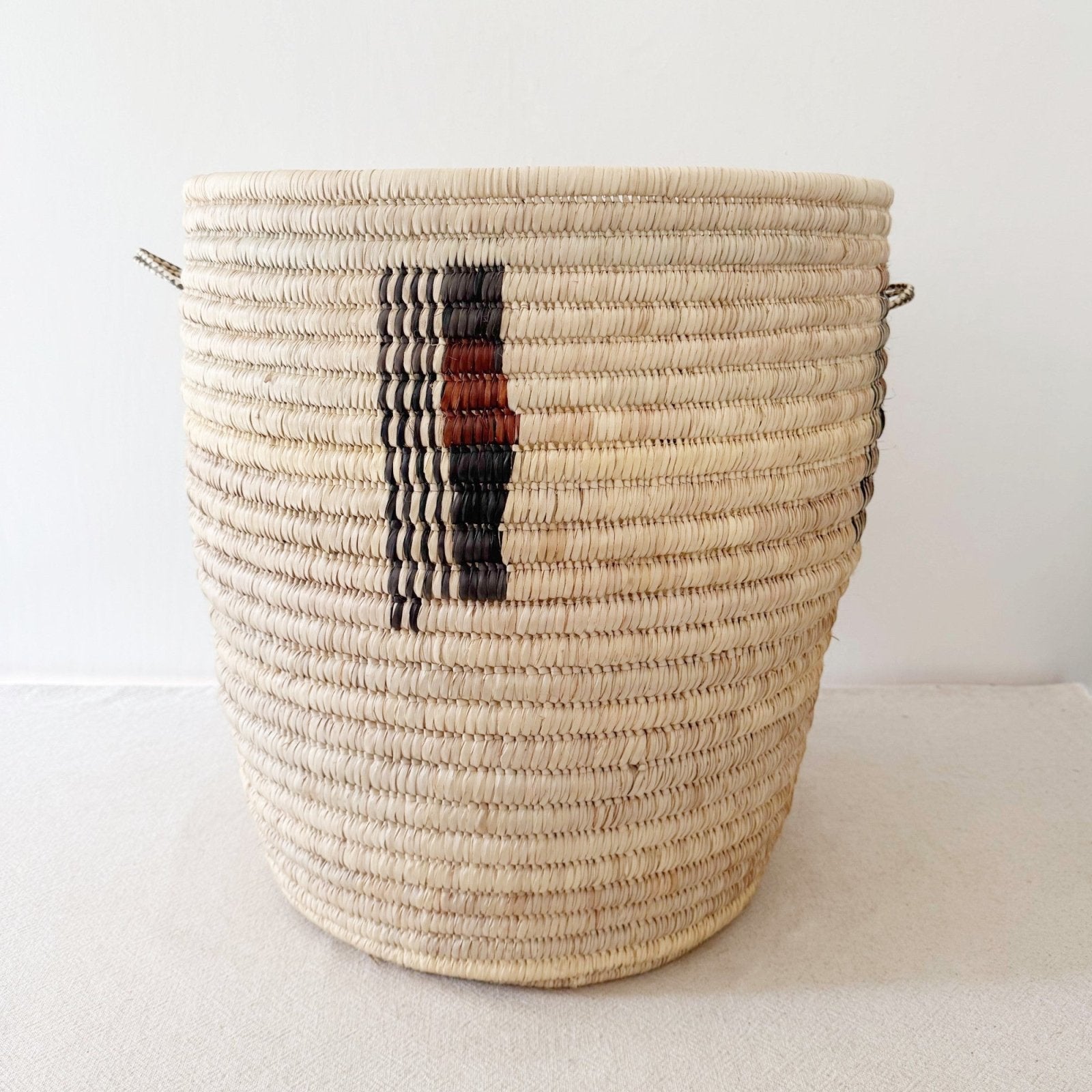 23" Turkana Palm Storage Basket: Rectangle - Amsha
