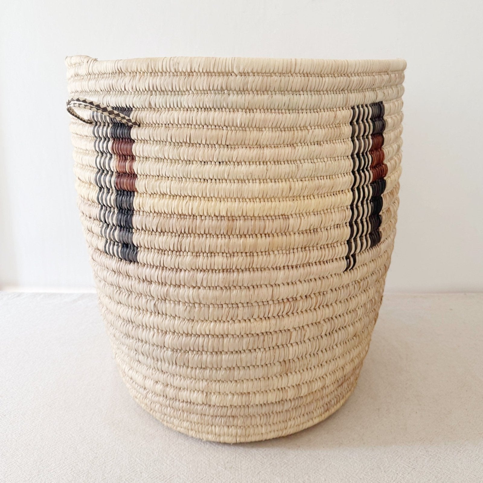 23" Turkana Palm Storage Basket: Rectangle - Amsha