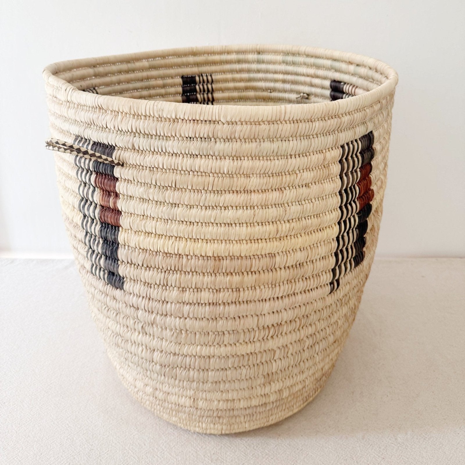 23" Turkana Palm Storage Basket: Rectangle - Amsha