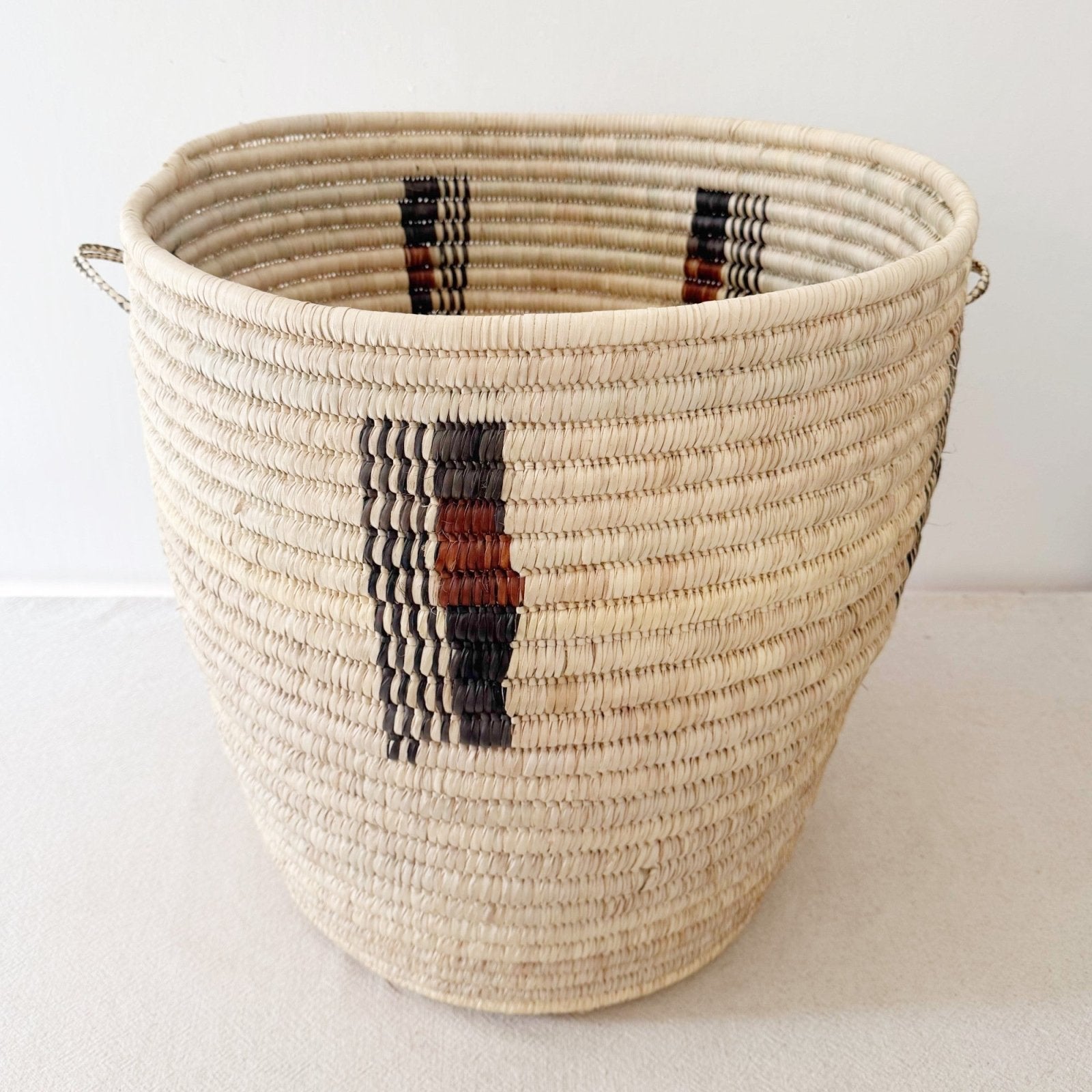 23" Turkana Palm Storage Basket: Rectangle - Amsha