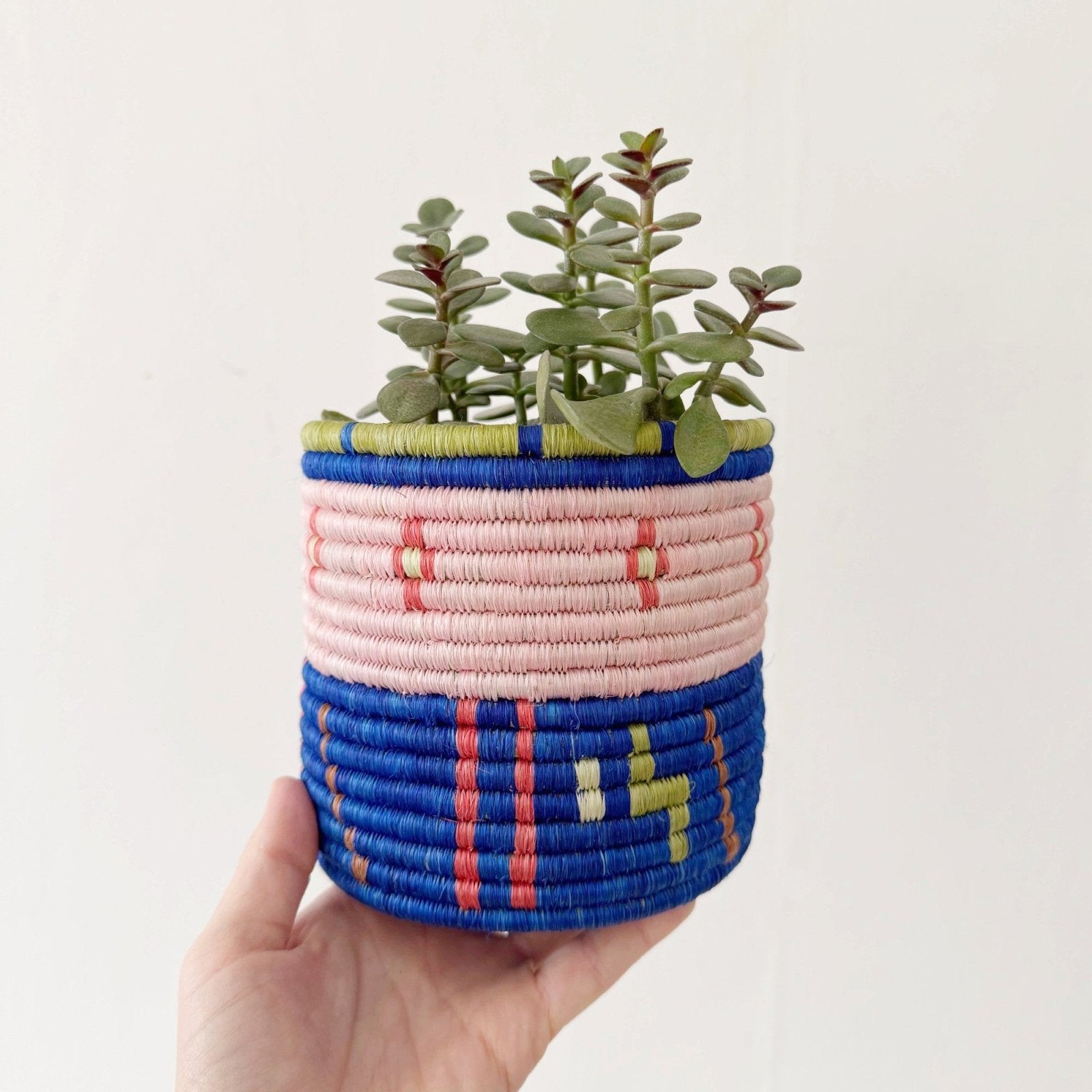 5" Storage Plant Basket: Ibamba - Amsha
