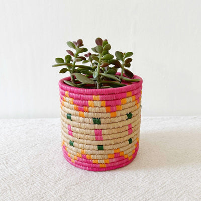 5" Storage Plant Basket: Muliri - Amsha