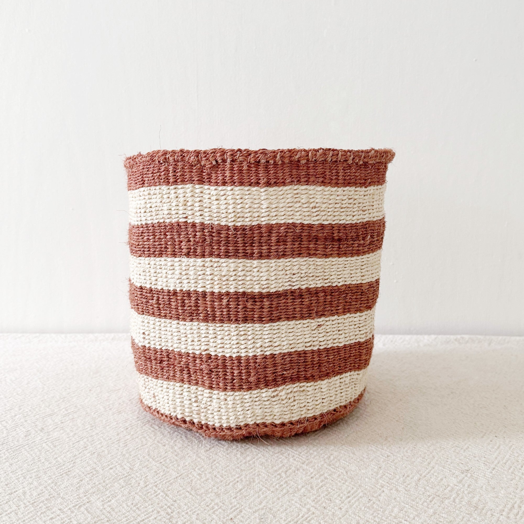 Storage Plant Basket: Earth Stripe