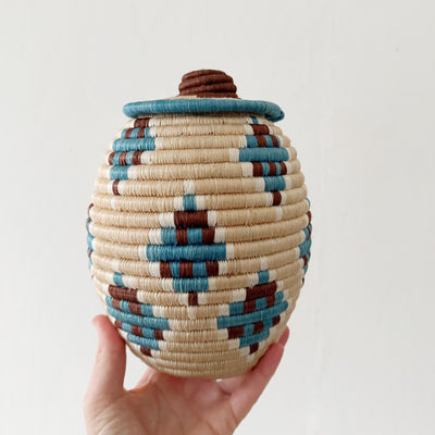 Lidded Treasure Basket: Lubomu