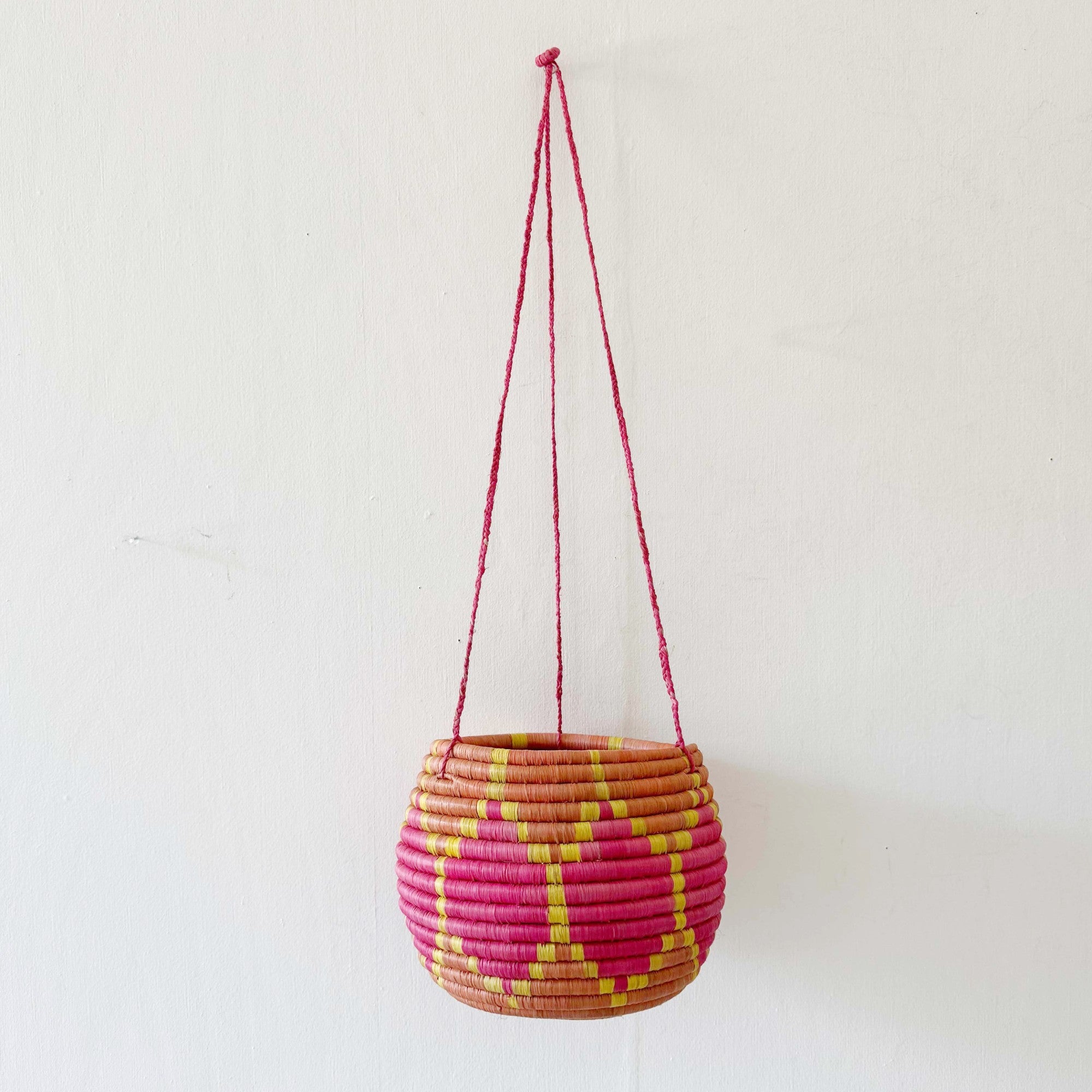 Hanging Woven Planter- Ngenge