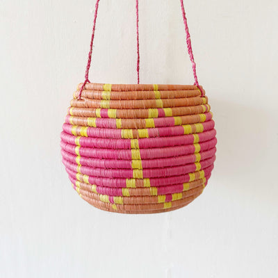 Hanging Woven Planter- Ngenge
