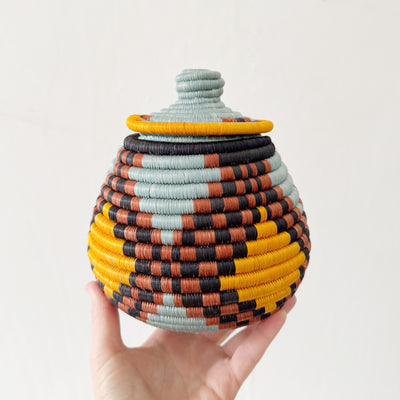 Lidded Treasure Basket: Mpofi