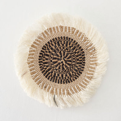 16" Sisal Wall Hanging Trivet: Litola