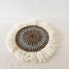 16" Sisal Wall Hanging Trivet: Kitai