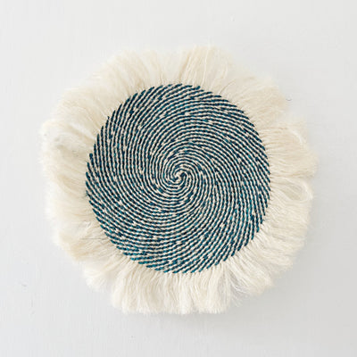 16" Sisal Wall Hanging Trivet: Mbinga