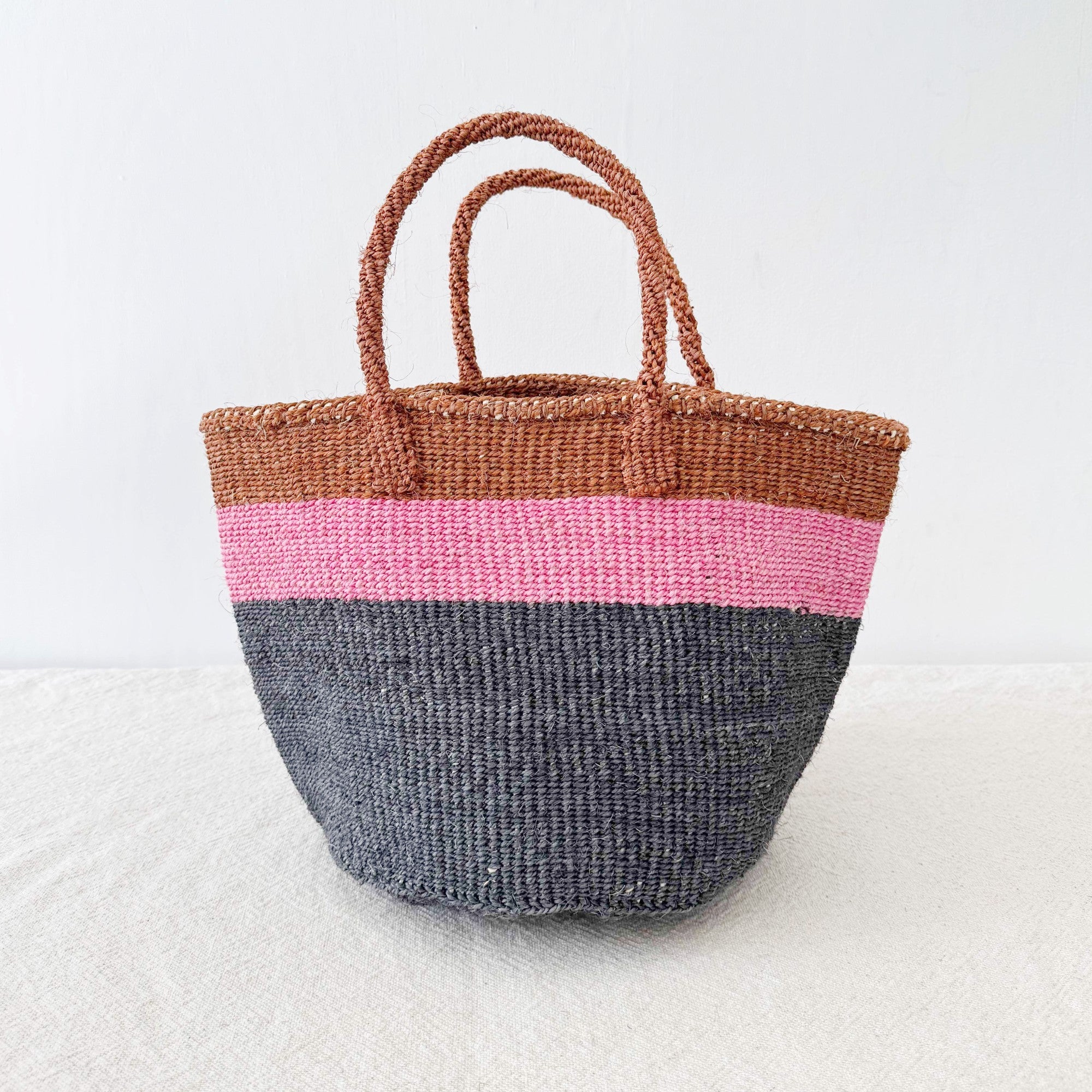 Medium Sisal Tote: Cumberland