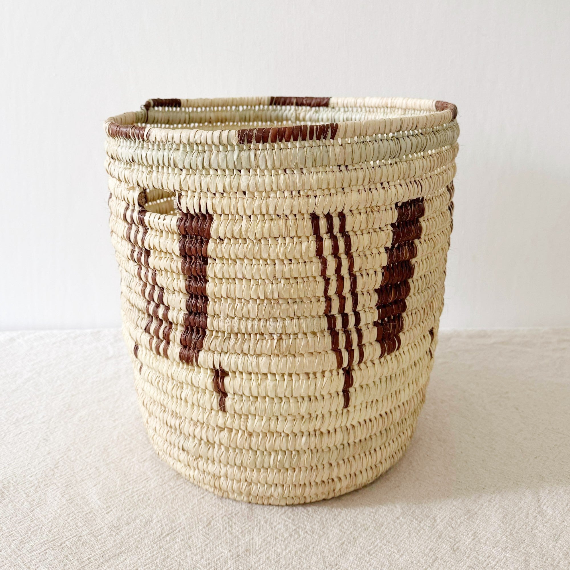 14.5" Turkana Palm Storage Basket #119