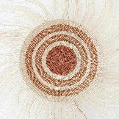 12" Sisal Wall Hanging Trivet: Litola