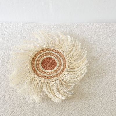 12" Sisal Wall Hanging Trivet: Litola