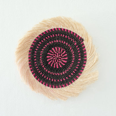 11" Sisal Wall Hanging Trivet: Assortment 1