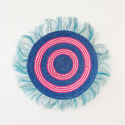 12" Sisal Wall Hanging Trivet: Assortment 2