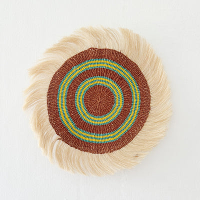 12" Sisal Wall Hanging Trivet: Assortment 2