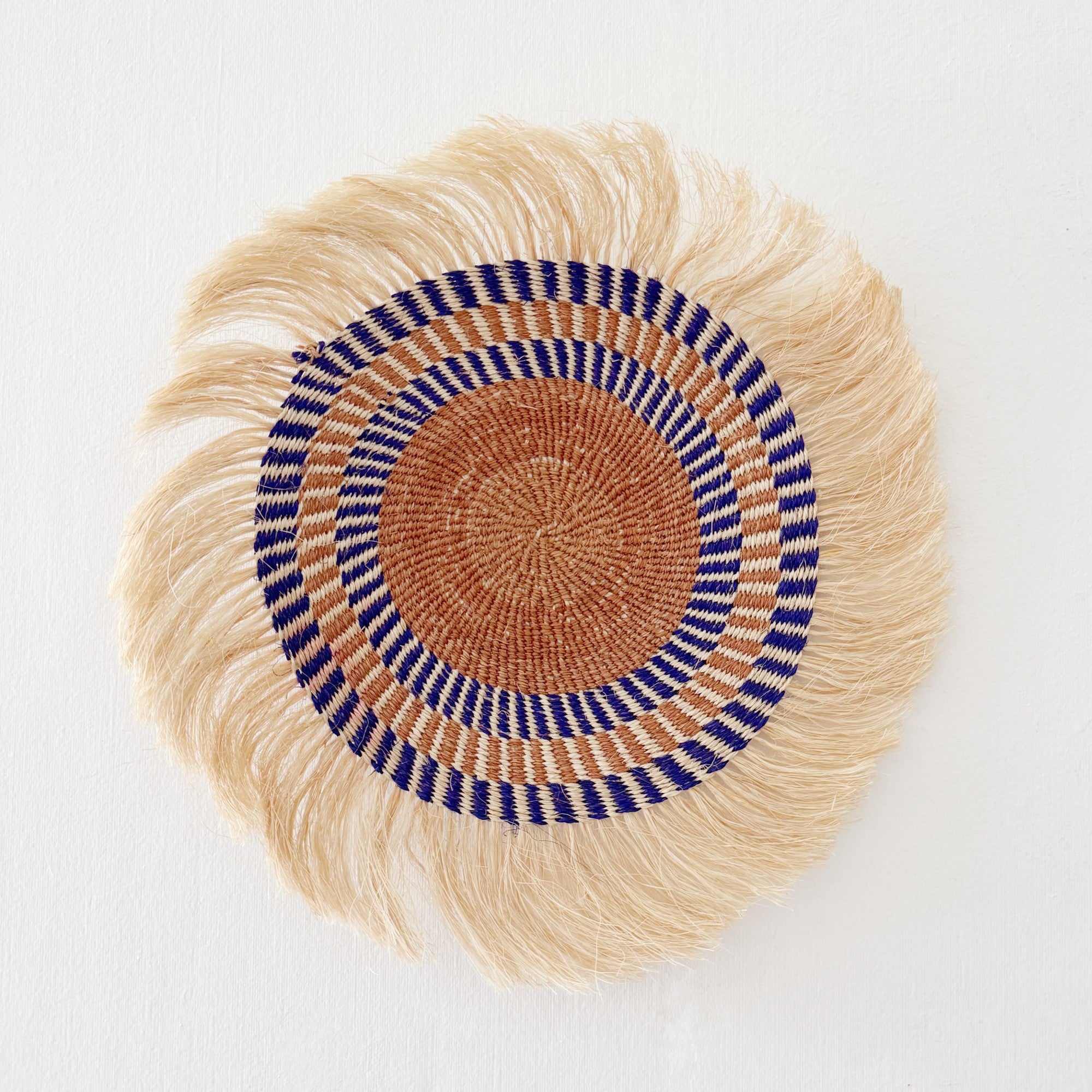 12" Sisal Wall Hanging Trivet: Assortment 2