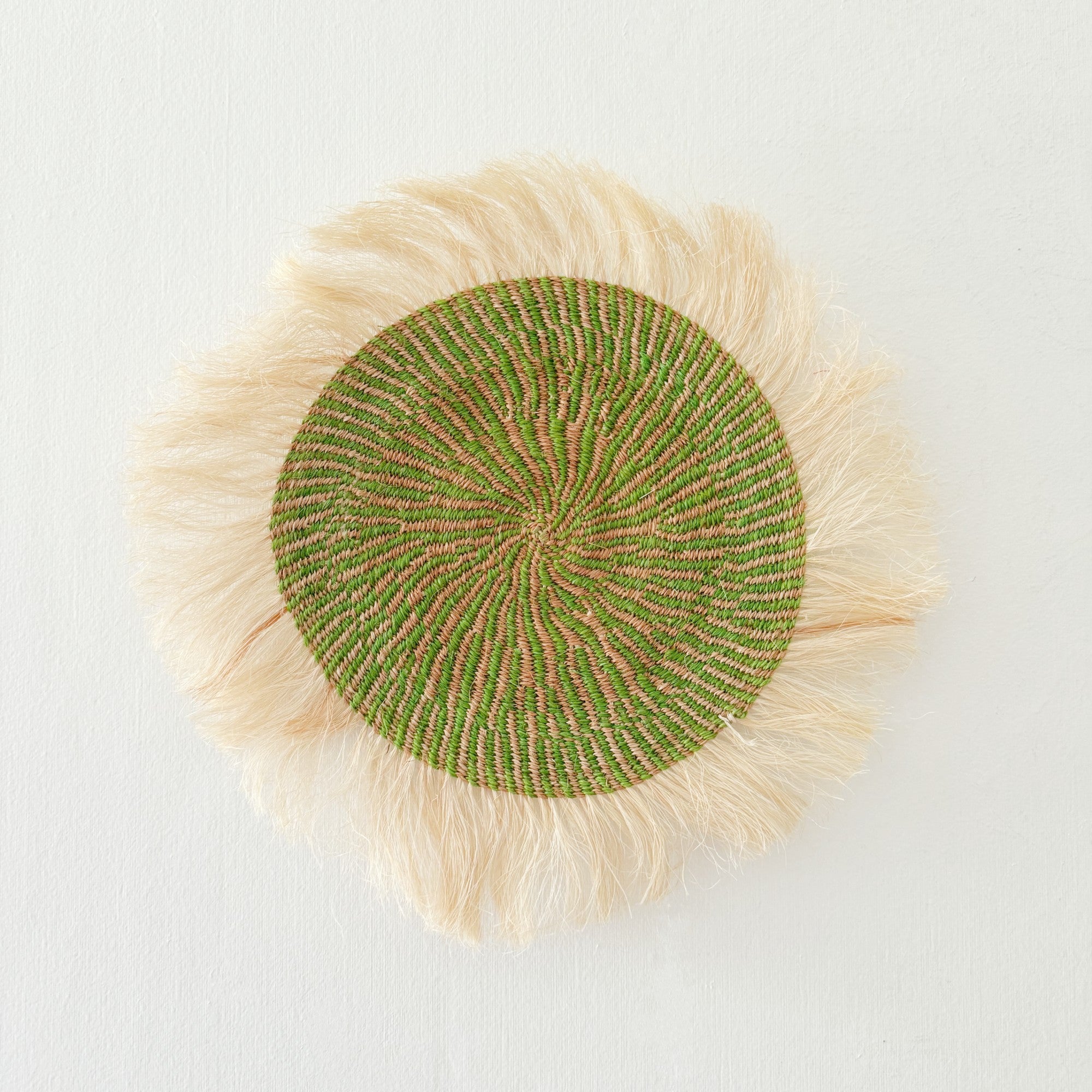 12" Sisal Wall Hanging Trivet: Assortment 2