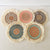 12" Sisal Wall Hanging Trivet: Assortment 4
