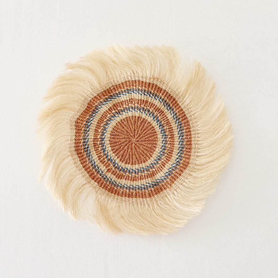 12" Sisal Wall Hanging Trivet: Assortment 4