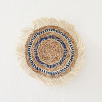 12" Sisal Wall Hanging Trivet: Assortment 4