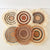 14" Sisal Wall Hanging Trivet: Assortment 6