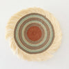 14" Sisal Wall Hanging Trivet: Assortment 8