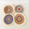 14" Sisal Wall Hanging Trivet: Assortment 9