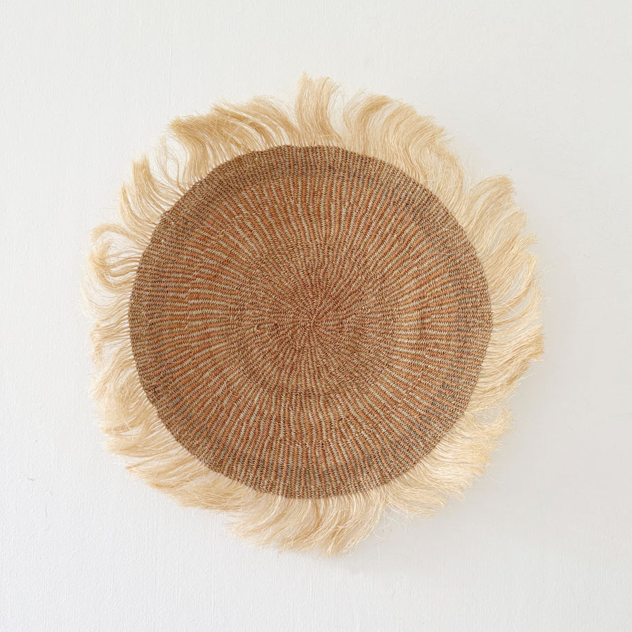 16" Sisal Wall Hanging Trivet: Assortment 10