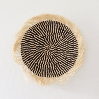 16" Sisal Wall Hanging Trivet: Assortment 10