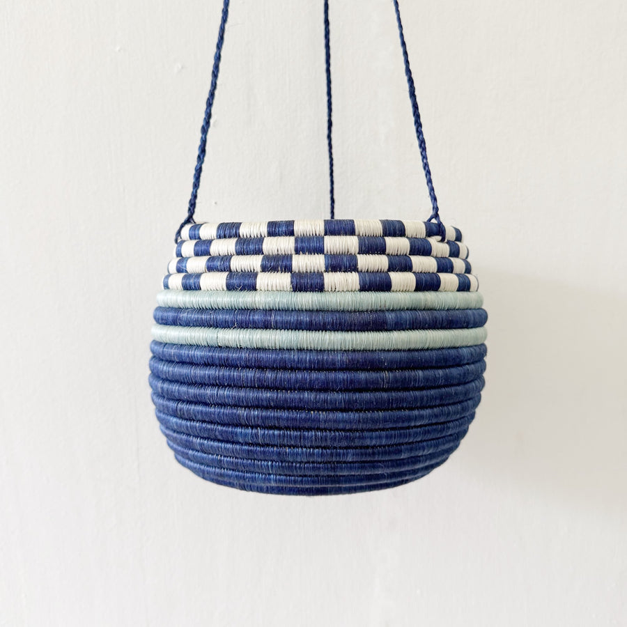Hanging Woven Planter - Ruzo - Amsha