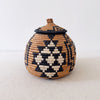 Lidded Zulu Basket #B003