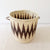 13" Turkana Palm Storage Basket: Zig-Zag