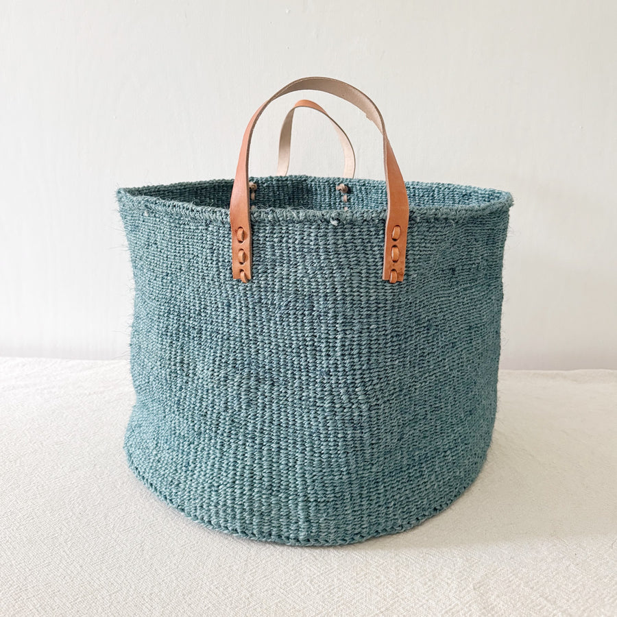 XL Floor Basket: Eucalyptus