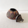 Lidded Zulu Basket #B022