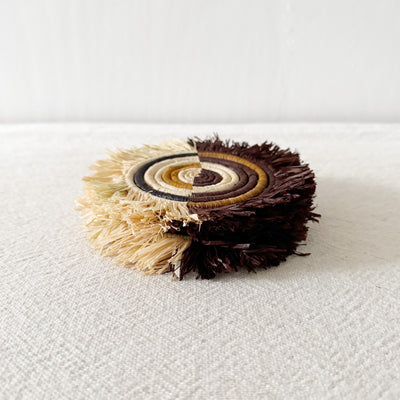 Numbi Fringe Coaster Set