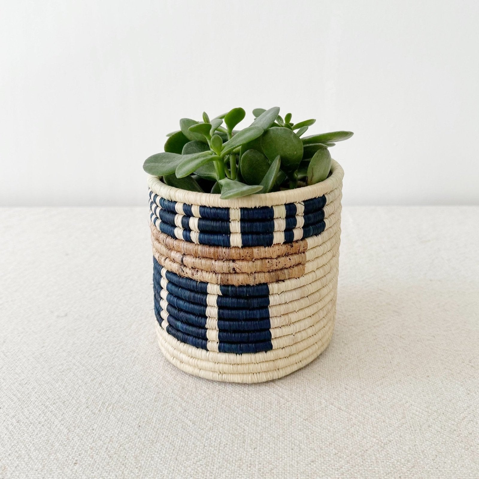 woven basket planter Bamba Planter Baskets