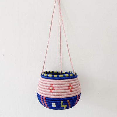 Hanging Woven Planter - Ibamba - Amsha