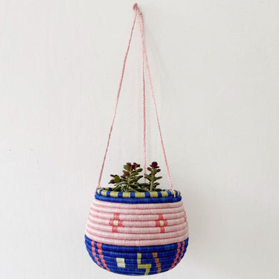 Hanging Woven Planter - Ibamba - Amsha