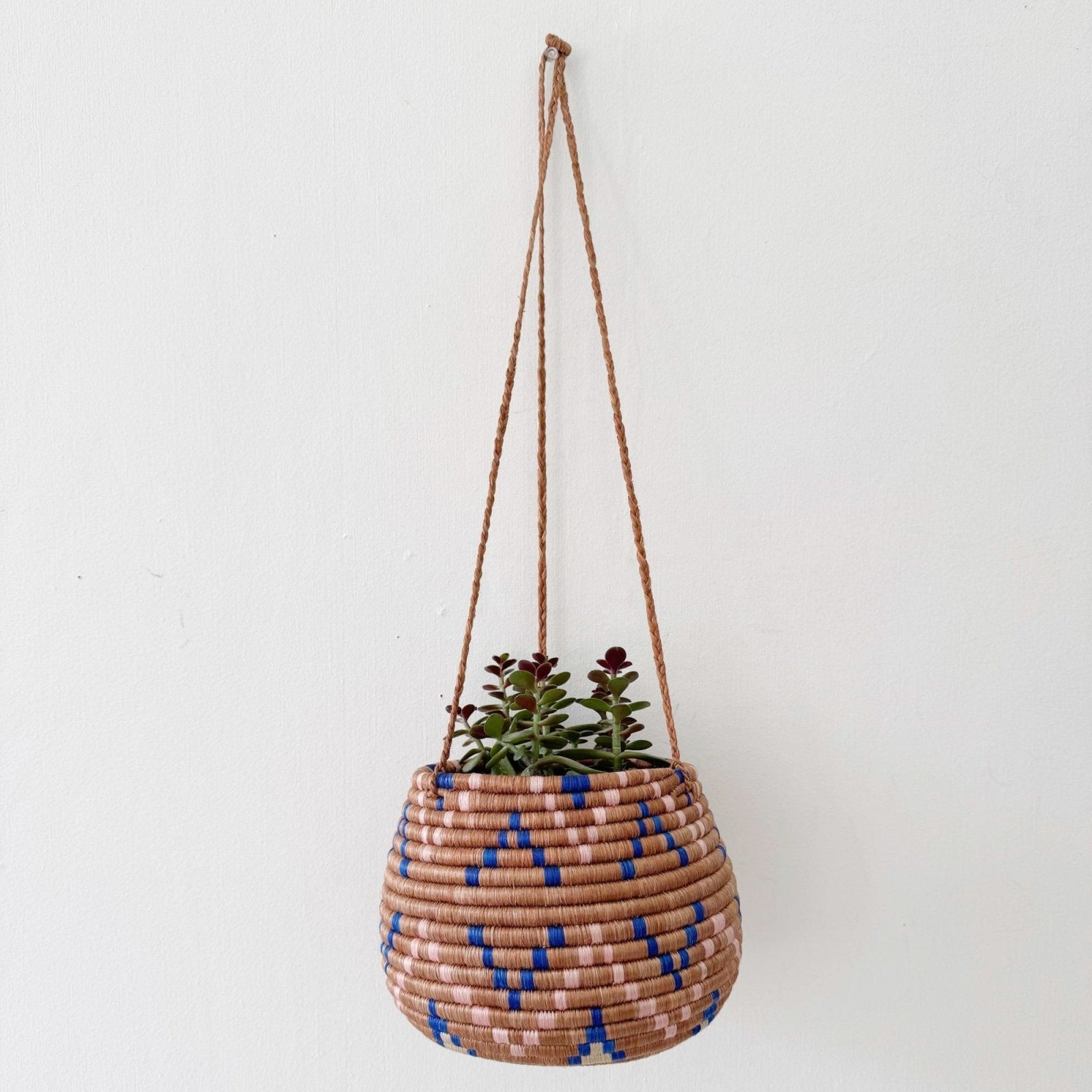 Hanging Woven Planter - Moanda - Amsha